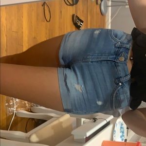 jean shorts